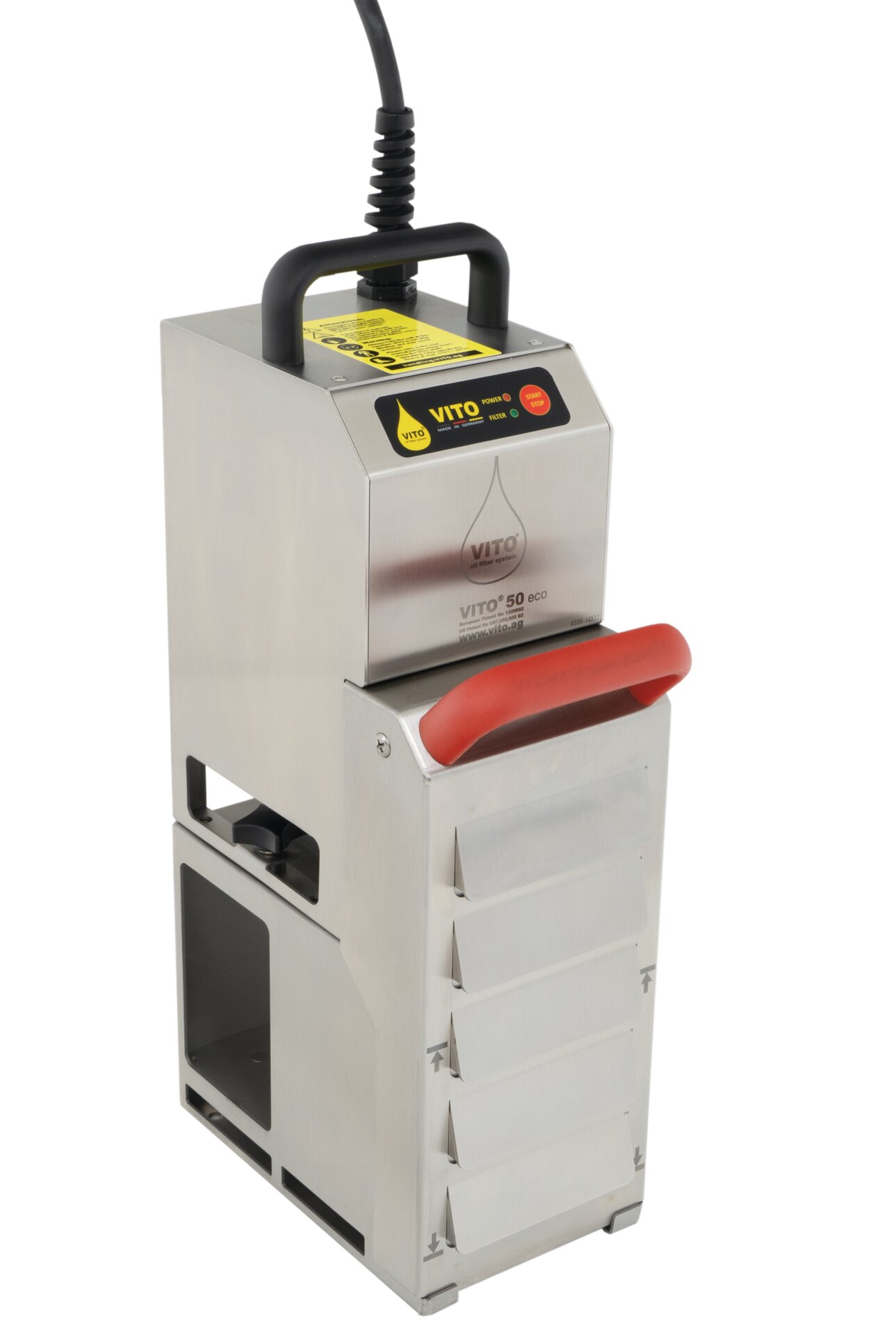 Frittierölfilter Vito 50 eco / Leistung bis zu 50,00 l/min.