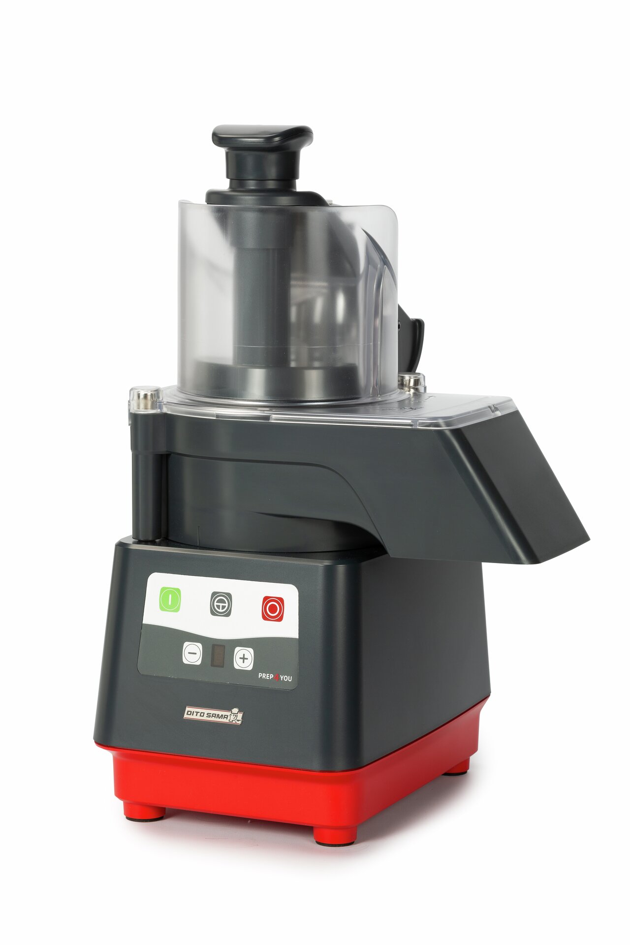 Gemüseschneidemaschine + Auswurfscheibe / variable Geschwindigkeit